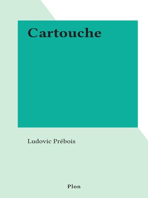 cover image of Cartouche